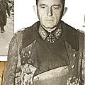 Géneral karl wilhelm von schlieben. commandant de cherbourg / 709e division d'infanterie allemande (wehrmacht).