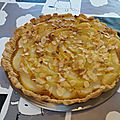 Tarte poire et noisettes