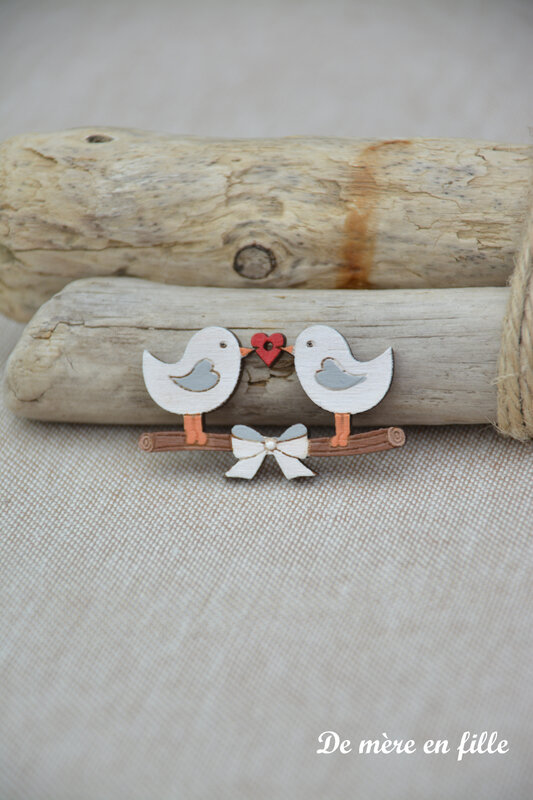 couple d'oiseaux amoureux