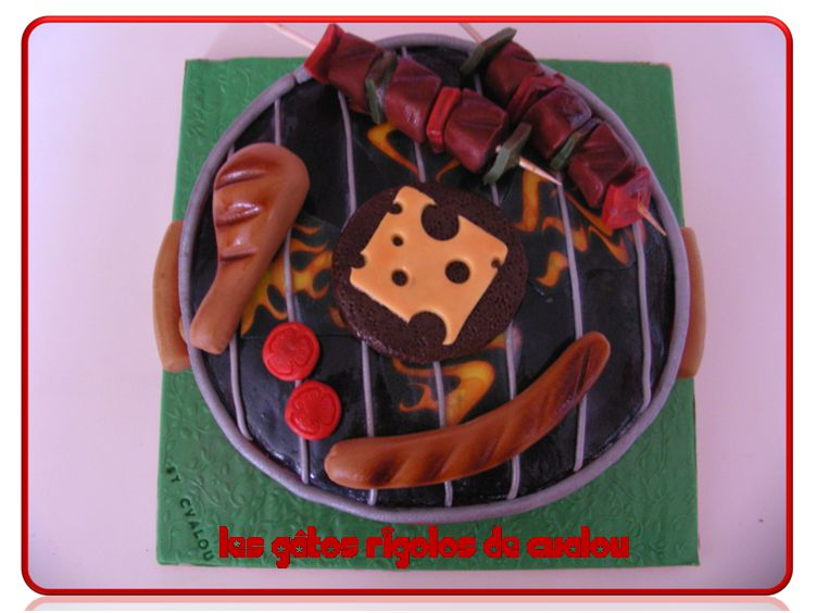 Gateau Barbecue Les Gatos Rigolos De Cvalou