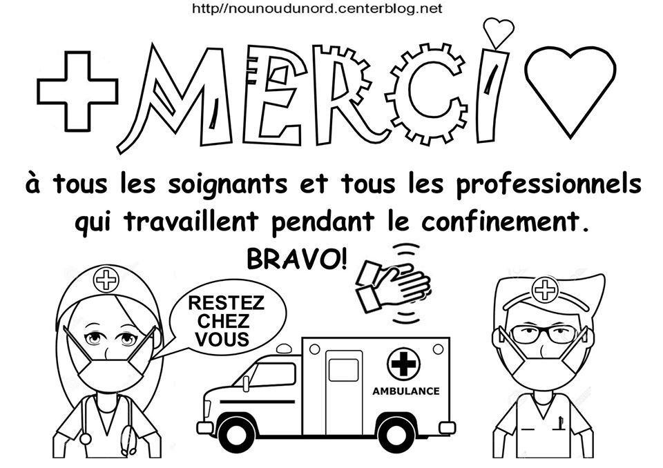 Coloriages Merci Coronavirus Les Bout Chous D Orgemont