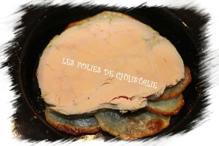 Gratin pommes de terre foie gras 4