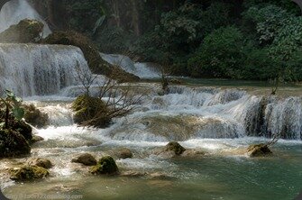 Laos Luang Prabang cascades