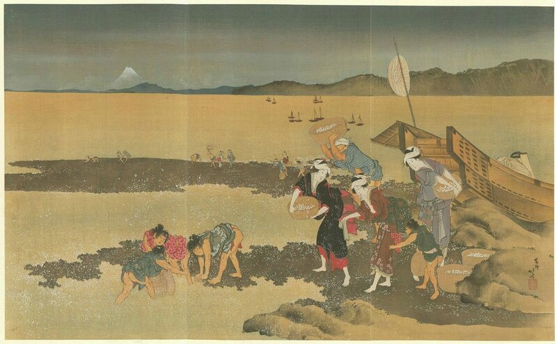 Hokusai scène de vie 01