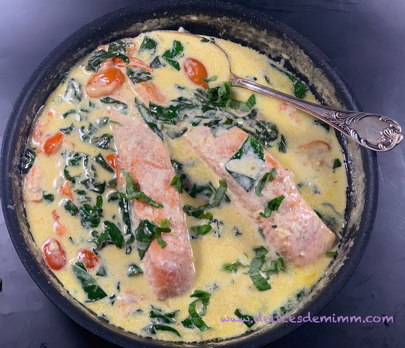 Pavés de saumon à la toscane 2