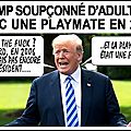 Macron et trump dans de sales draps 