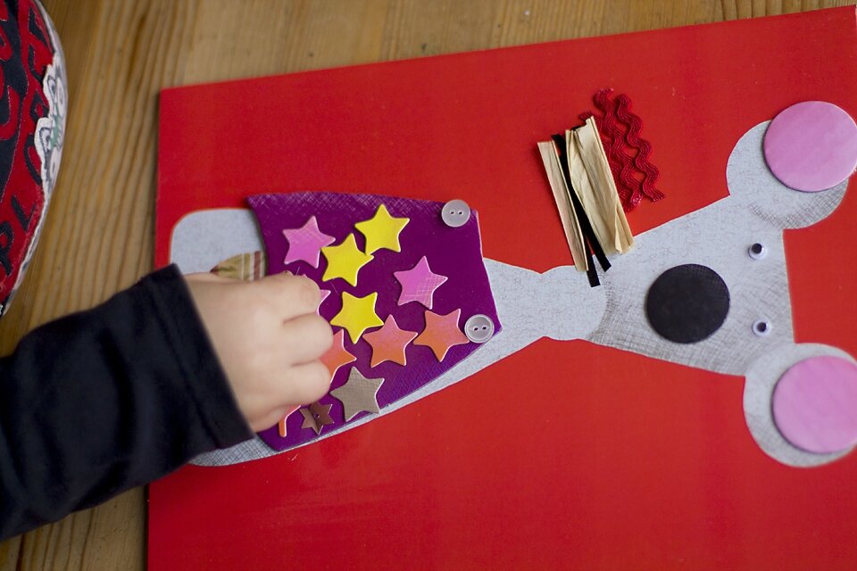 Comment Faire Un Zizi En Papier Collages pour les petits - Djeco - Enfantises & Co