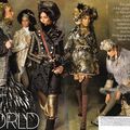 Editorial: 'we are the world' by steven meisel for us vogue, september 2010