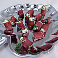 Makis de canard au pesto