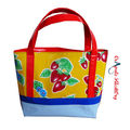 Giga Cabas enfant toile ciree fraise