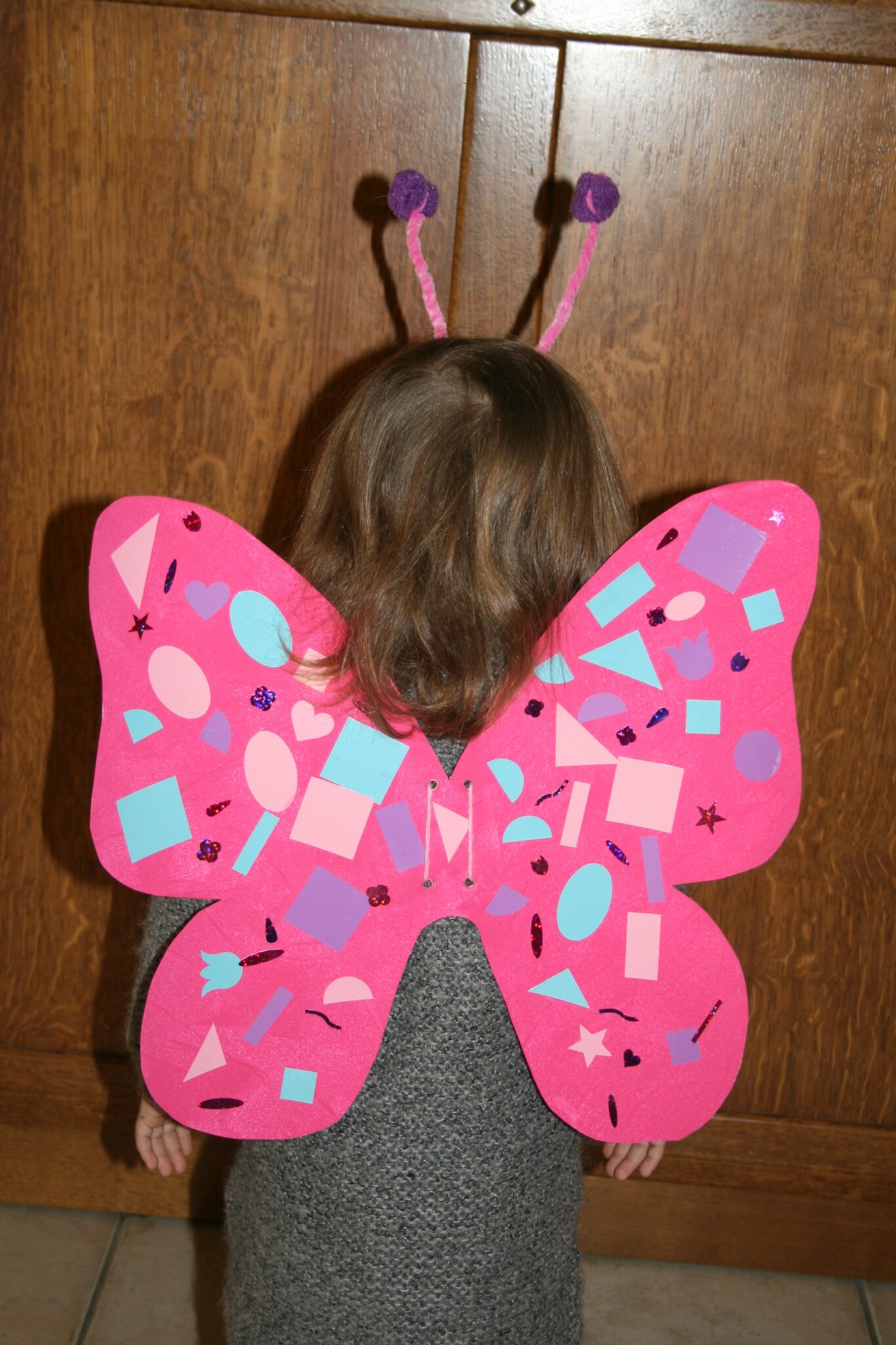 Déguisement Papillon - Les Lutins Créatifs, bricolage pour enfants.
