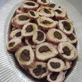 rouleaux de poulet aux pruneaux