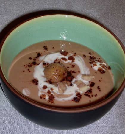 veloute marrons